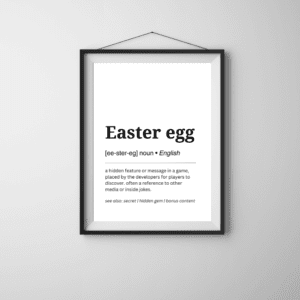 Easter Egg Poster