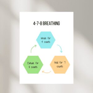 breathing exercise poster