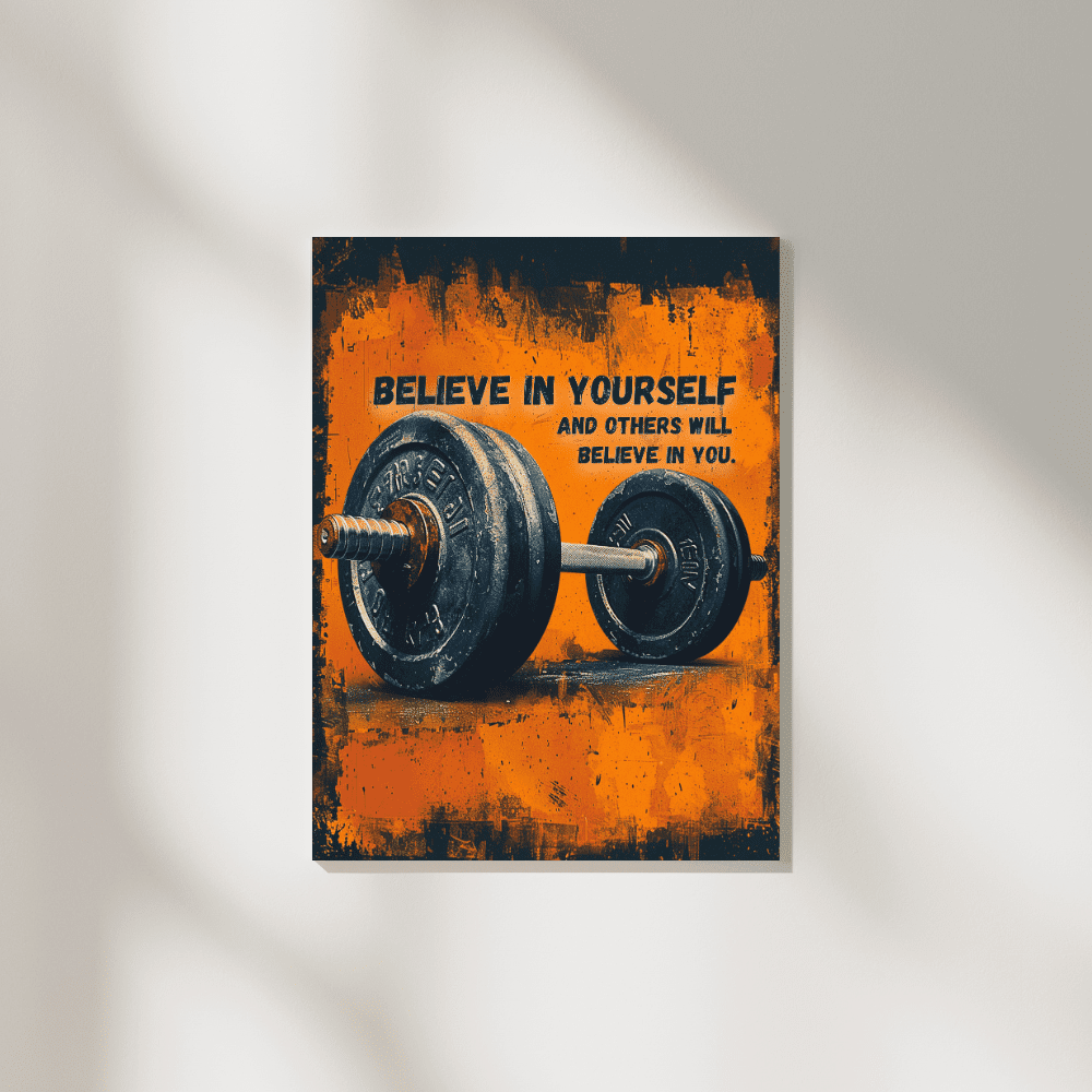 Buy Wall Art Space Believe In Yourself @ ₹99.00