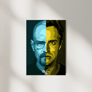 Breaking Bad Poster | Walter White And Jesse Pinkman