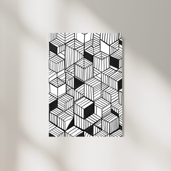 Line Abstract Poster