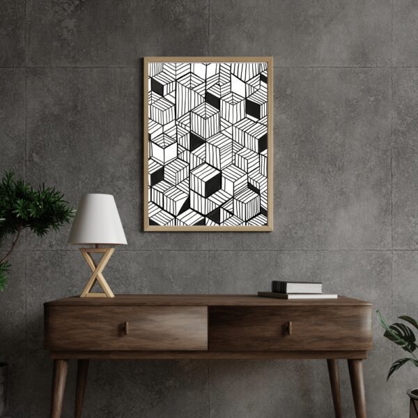 Line Abstract Poster
