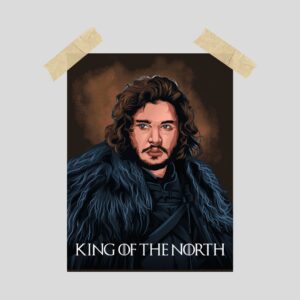 Game Of Thrones King Of The North Poster