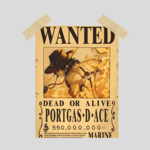 Portgas D. Ace Wanted Poster